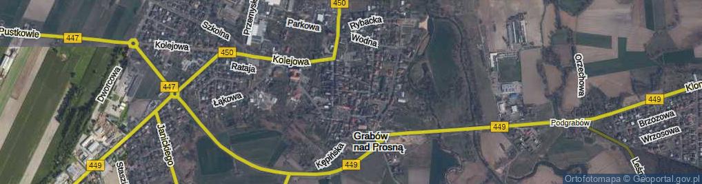 Zdjęcie satelitarne Godlewskiego Wł., dr. ul.